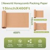 Neworld Honeycomb Packing Paper,15" x 400' Eco Friendly Bubble Cushioning