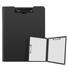 A4 Clipboard with Lid, A4 Writing Case with 2 Clips,