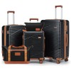 NEISIA Luggage Sets 3 Piece, Hard Shell Carry on Suitcase