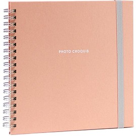 Nakabayashi KA-SWF-130-P Free Album Kaku-no Photo Croquis S Pink