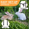 Animal Barrier Fence No Dig, 25 Panels 1.25in Gap Ground