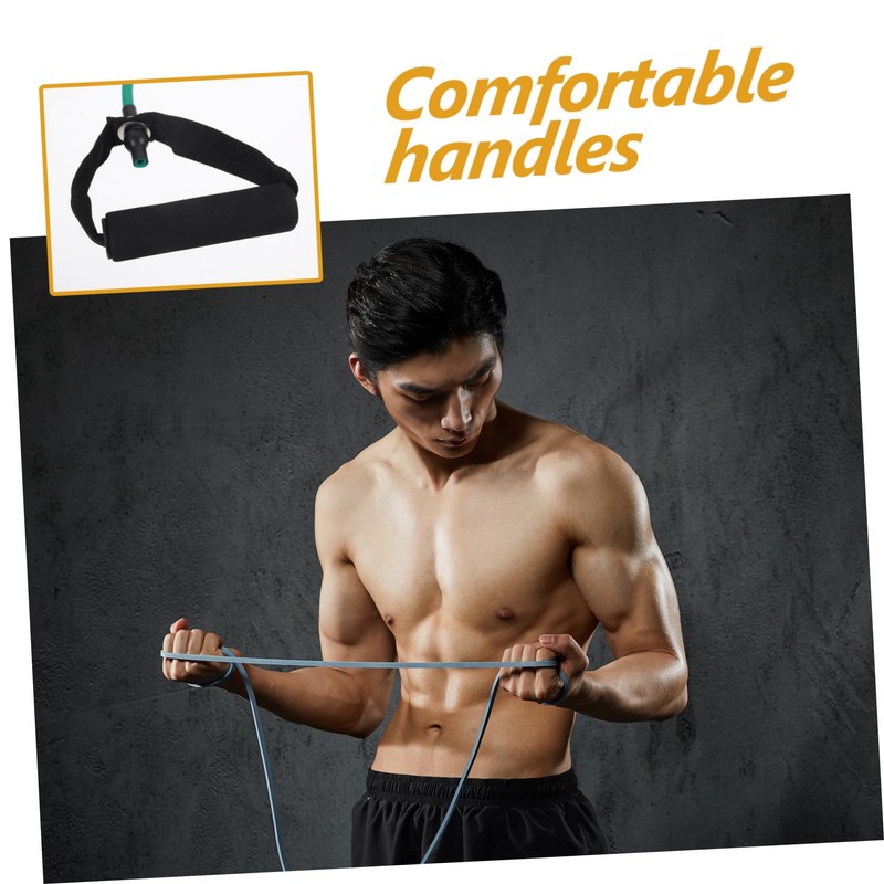 KOMBIUDA Resistance Band Exercise Pull Rope Sturdy Stretch Band for