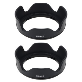 VGOL 2x HB-45 II Gegenlichtblende kompatibel mit Nikon D5100 D5000 AF-S DX NIKKOR 18-55mm F/3.5-5.6G VR