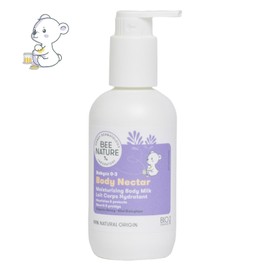 Bee Nature - Body Lotion for Babies and Children - Organic Honey - Moisturising and Nourishing - Relieves Rashes and Eczema - Suitable for Dry Sensitive Skin - 200ml