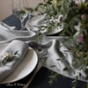 Linen & Cotton Table Runner Cloth Hygge in 100% Linen,