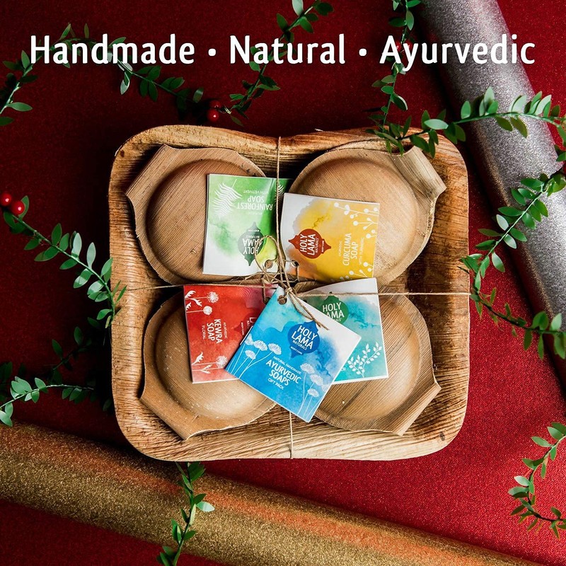 Holy Lama Naturals Ayurvedic Soap S/4