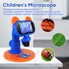 BlumWay Digital Handheld Microscope with 4 Inch LCD Screen, 1500X