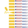 edding 750 gloss paint marker - yellow - 10 paint
