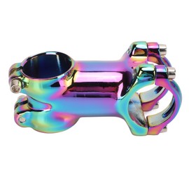 Handlebar Stem Aluminum Alloy CNC Dazzle Color Adjustable Plus Or Minus 7 Degree Bike Stem for Mountain Road Bike