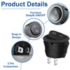 EIH1 Pack of 15 Toggle Switch 12 V On/Off Lockable