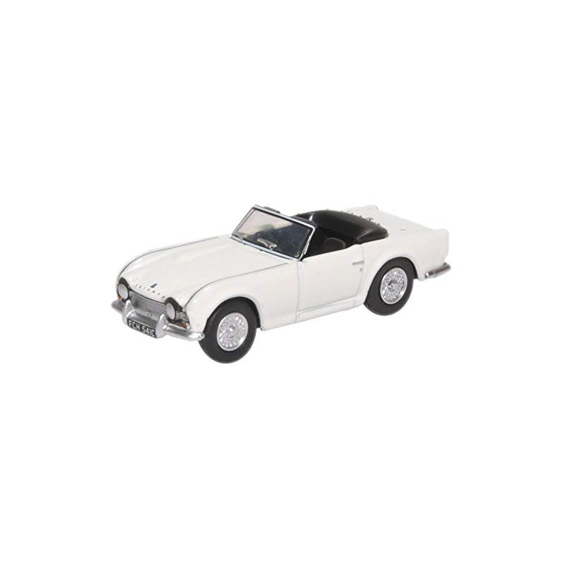Oxford Diecast 76TR4003 Triumph TR4 New White