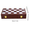 Chess Set, Magnetic Travel Chess Set, Large Metal Deluxe Chess