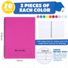 Henoyso 20 Pcs Primary Composition Notebook K-2 Bulk Spiral Primary