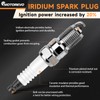 FD503 Ignition Coils Pack Iridium Spark Plugs Compatible with 4.6L