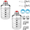 Schwimmventil 1/2'' oder 3/4'', 2 Stück Set Edelstahl Schwimmerventil zur