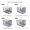 Petseek Extra Large Cat Carrier Soft Sided, Portable Small Dog