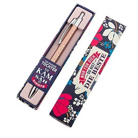 History & Heraldry Top Kuli Kerl & Lady Ballpoint Pen with Engraving + Gift Box