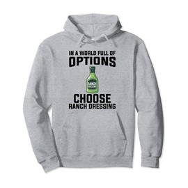 Ranch Seasoning Vegan Organic Powder Packets Ranch Dressing Pullover Hoodie