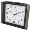 UMR Ruhla Quarz Wecker mit Cresendo Alarm, grau
