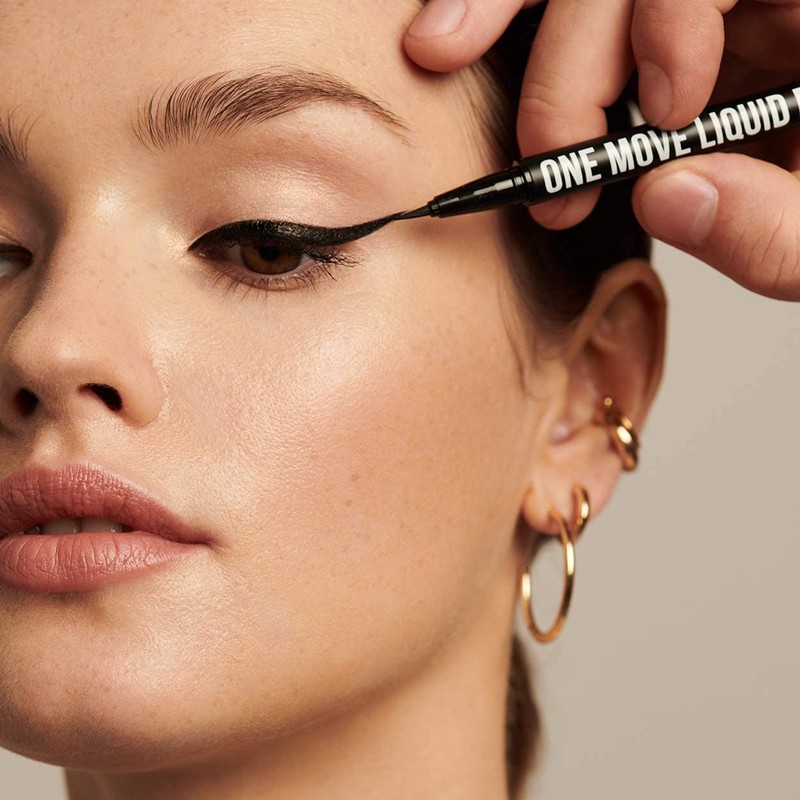 Inglot, One Move Liquid Eyeliner, Waterproof Formula, Extremely Durable, Delicate
