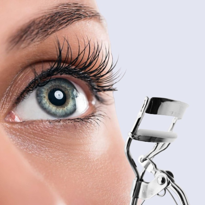 Beauty eyelash curler for eyelash lifting, optical eyelash extension for