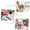 CHILDWEET 3Pcs Hanging Drying Net for Makeup Brushes Adjustable Cosmetic