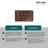KOTARBAU 05907465900836 Post Support, 165 x 100 mm, Brown