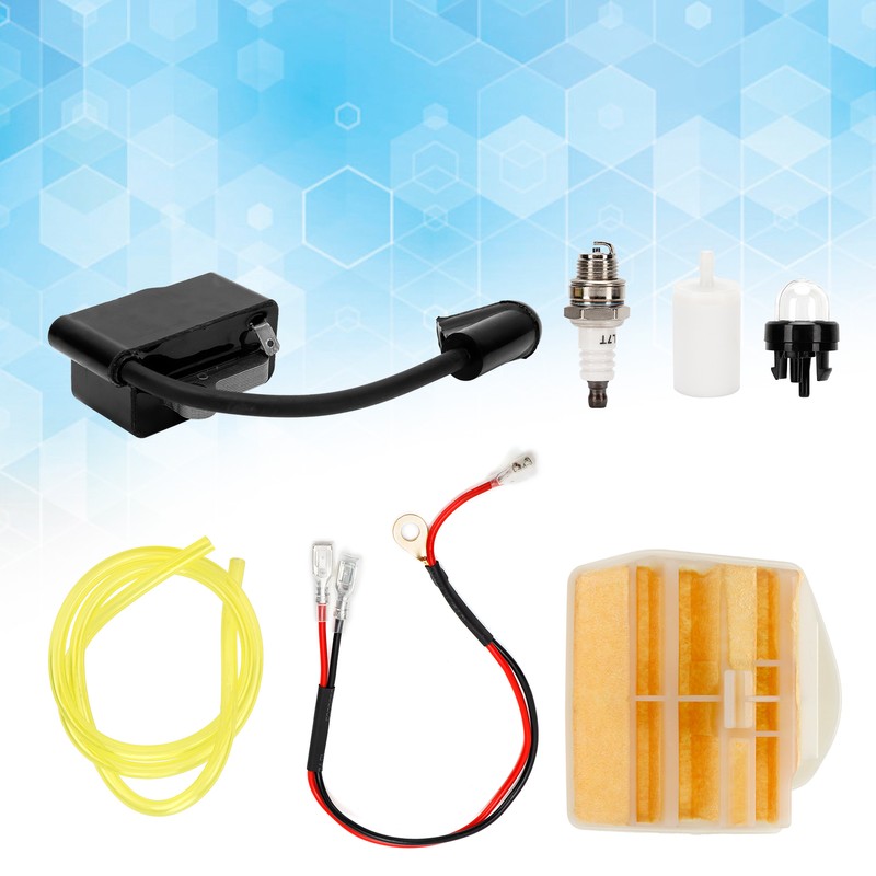 Gardening Chainsaw Ignition Coil Air Filter Kit Replacement Fit for