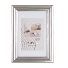 S216 Wooden Picture Frame Acrylic Glass Lifestyle Photo Frame Collage Wall Decoration Poster Colour: Silver Format: 10 x 15 cm