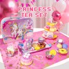Unicorn Tea Set for Little Girls, Toddler Tea Party Set