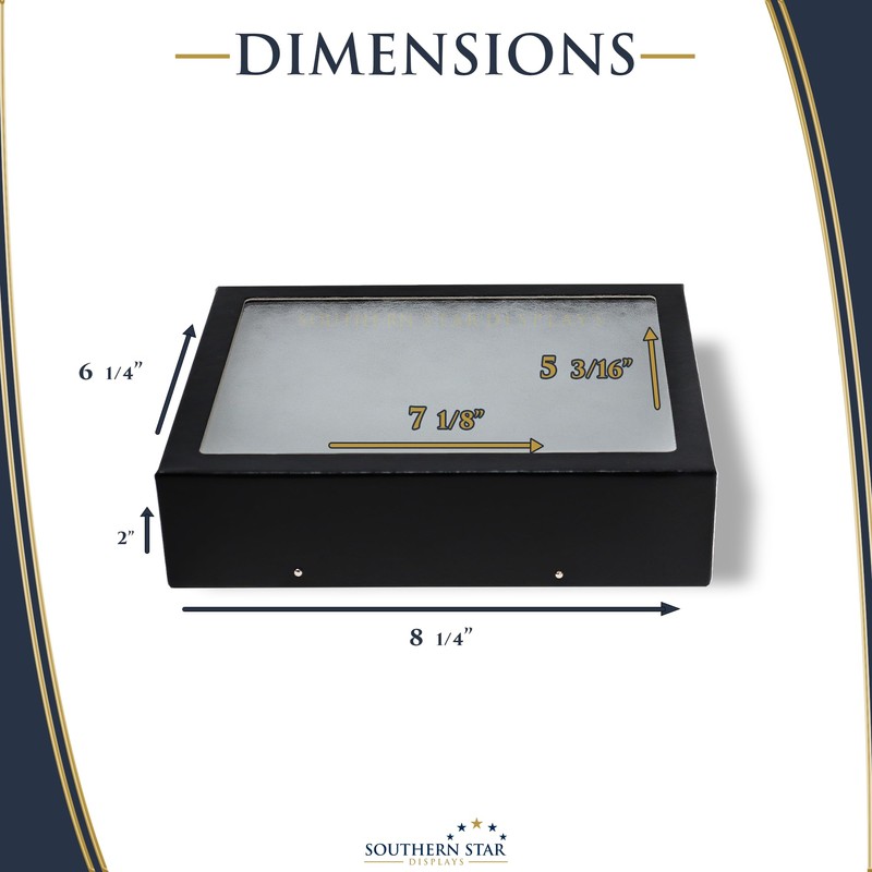Riker Glass Top Display Cases for Collectables, Arrowheads, Medals &