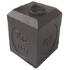 Lulu Decor Cast Iron Decorative Door Stop, 5 lbs Heavy