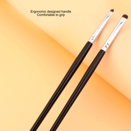 4pcs Eyeliner Smudge Brush Lápiz Herramienta de Maquillaje Suave, Eyeshadow Brush Set Eyeliner Brush para Mezclar Sombra de Ojos Blending Eyeliner Ceja de Larga Duración