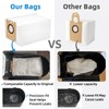 HUIZHEN 10 Pack Dust Bgas for iHome AutoVac Nova S1