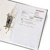versando Economy A4 Document Wallets with Book Edge Transparent Grained