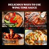 Wing Time, Sauce Buffalo Wing Hot, 13 Ounce (Pack of