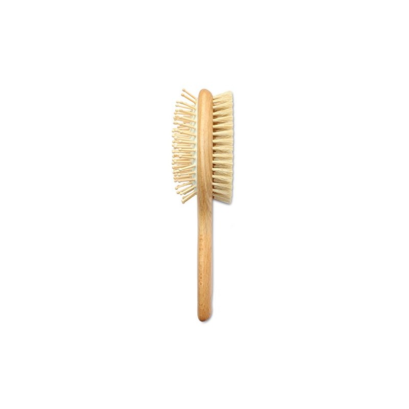 Mars Professional Wood Pin and Bristle Brush for Horses, Mane