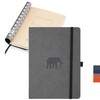 Dingbats* Wildlife Dotted Journal A5 - Vegan Leather Soft Cover,
