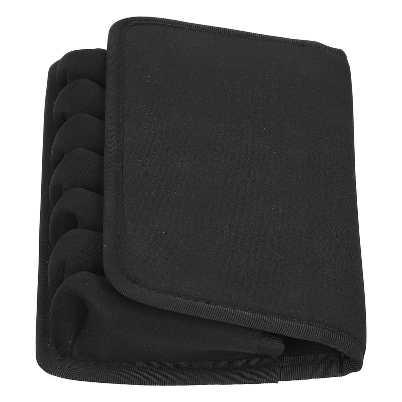 10 Holes Harmonicas Storage Bag Portable Black Eva Shockproof Cloth