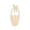 Unfinished Easter Basket Cutout 12 inch, Pack of 1 Holiday