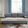 H.VERSAILTEX Stretch Velvet 2 Piece T-Cushion Cover Sofa Separate T-Cushion