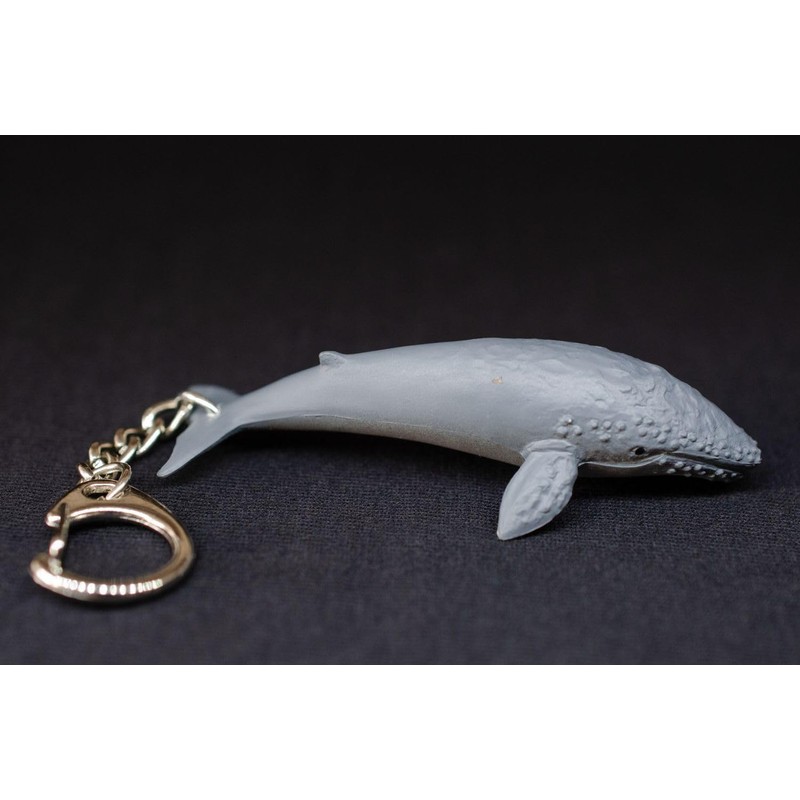 Miniblings Blue Whale Key Ring Pendant Ocean Sea Animal Whale
