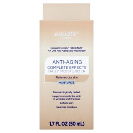 Equate Beauty Anti Aging Face Care Daily Moisturizer Smooth & Soften Skin 1.7 fl