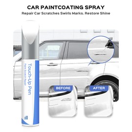 PARTS4EV Fuji White(LRC867/NER) Touch Up Paint Compatible with Land Rover Exact Match Chips and Nicks Touch Up