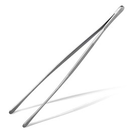 Shehadeh - Cooking Tweezers 30 cm Long Tweezers Kitchen, Barbecue Tongs Rounded Tongs Ends with Finely Profiled Gripping Surfaces - Solid Kitchen Tongs Ideal as Barbecue Tweezers & Meat Tweezers