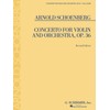 Concerto for Violin and Orchestra, Op. 36: Full Score (Revised