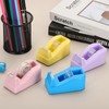 PATIKIL 2pcs Tape Dispenser Desk Small Tape Dispenser Cute Desktop