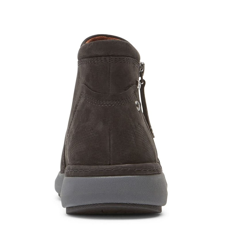 Cobb Hill Skylar Zip Boot Waterproof, BLACK WP, 6.5