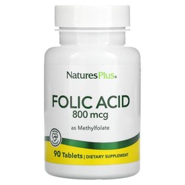 [해외직구] 네이처스플러스 엽산 폴릭엑시드 메틸폴레이트 800mcg 90정 2팩 NaturesPlus Folic Acid as Methylfolate 800 mcg 90 Tablets [Nature's Plus] Folic Acid Methylfolate 800 mcg 90 Tablets 2 Packs