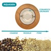 Pepper Grinder Set Classical Hand Shake Wood Manual Pepper Grinder,